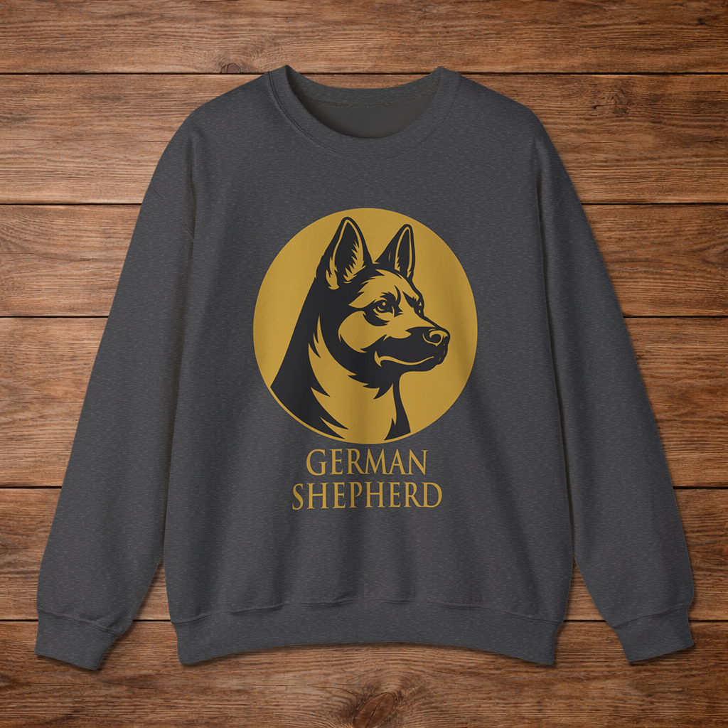 German Shepherd — Heritage Medallion Crewneck