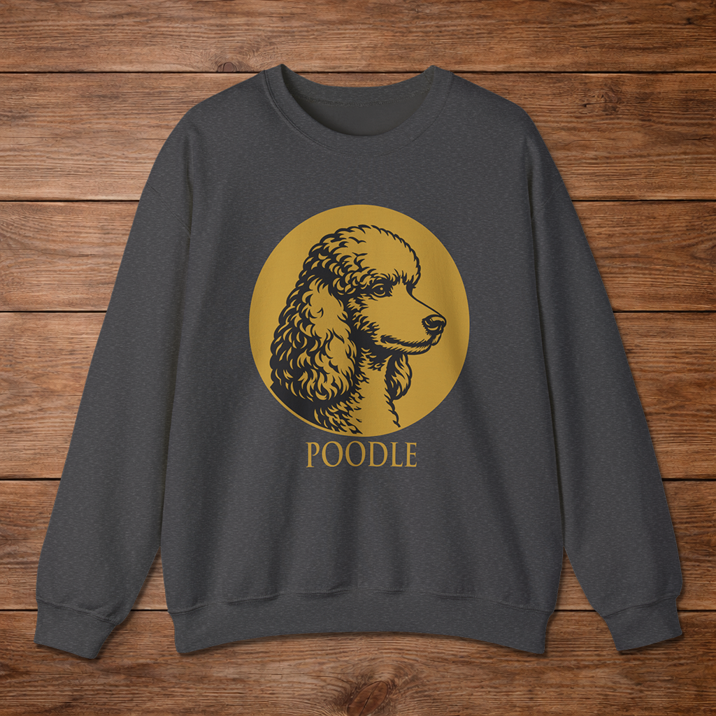Poodle Crewneck — Heritage Medallion
