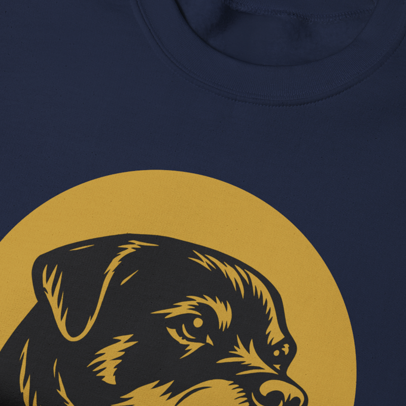 Rottweiler Crewneck — Heritage Medallion