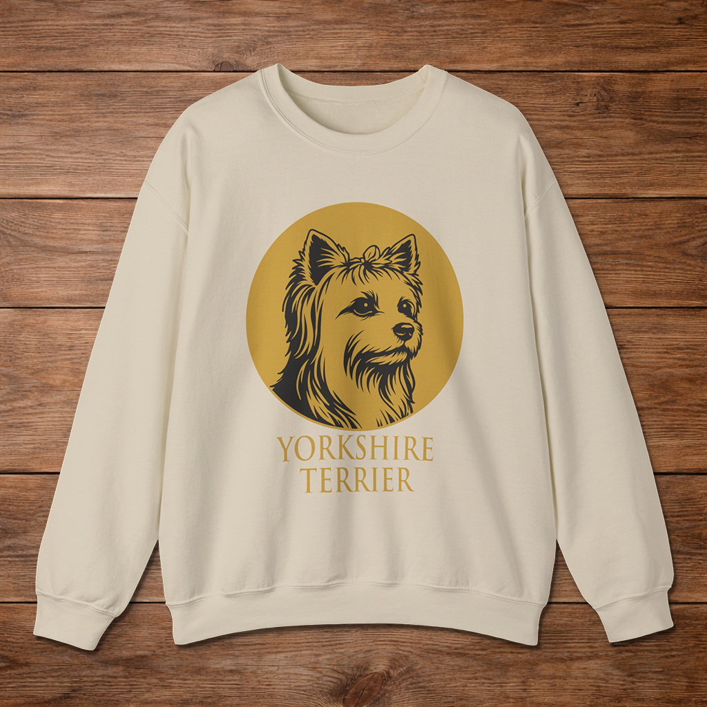 Yorkshire Terrier — Heritage Medallion Crewneck