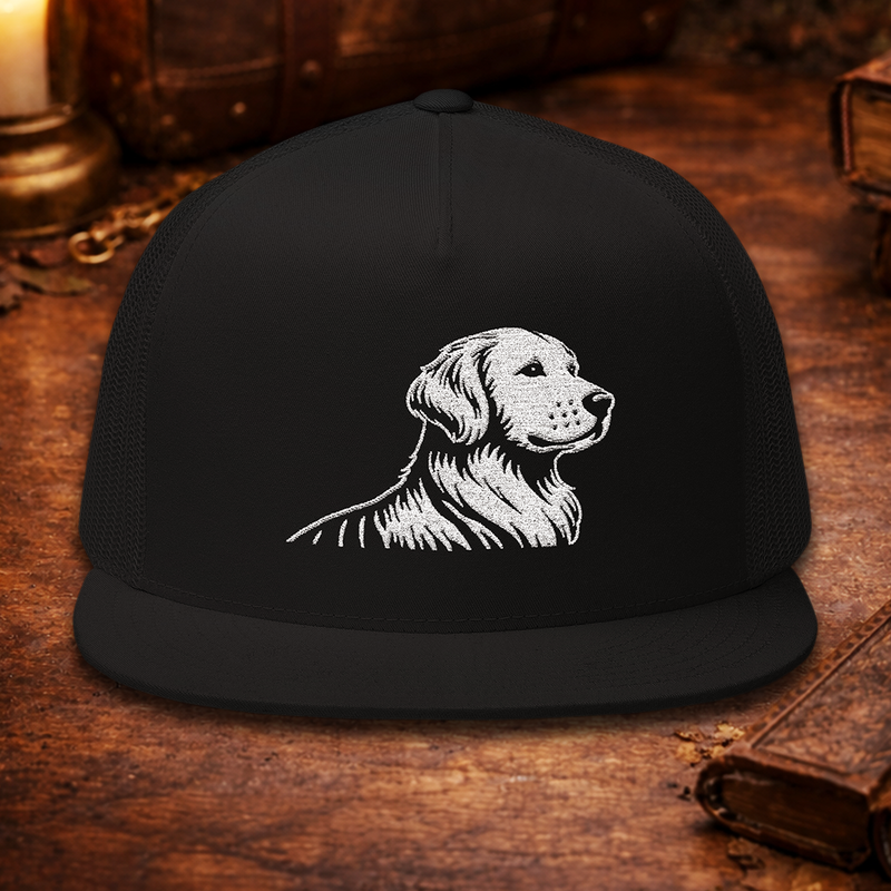 Golden Retriever Cap — Embroidered Heritage Signature