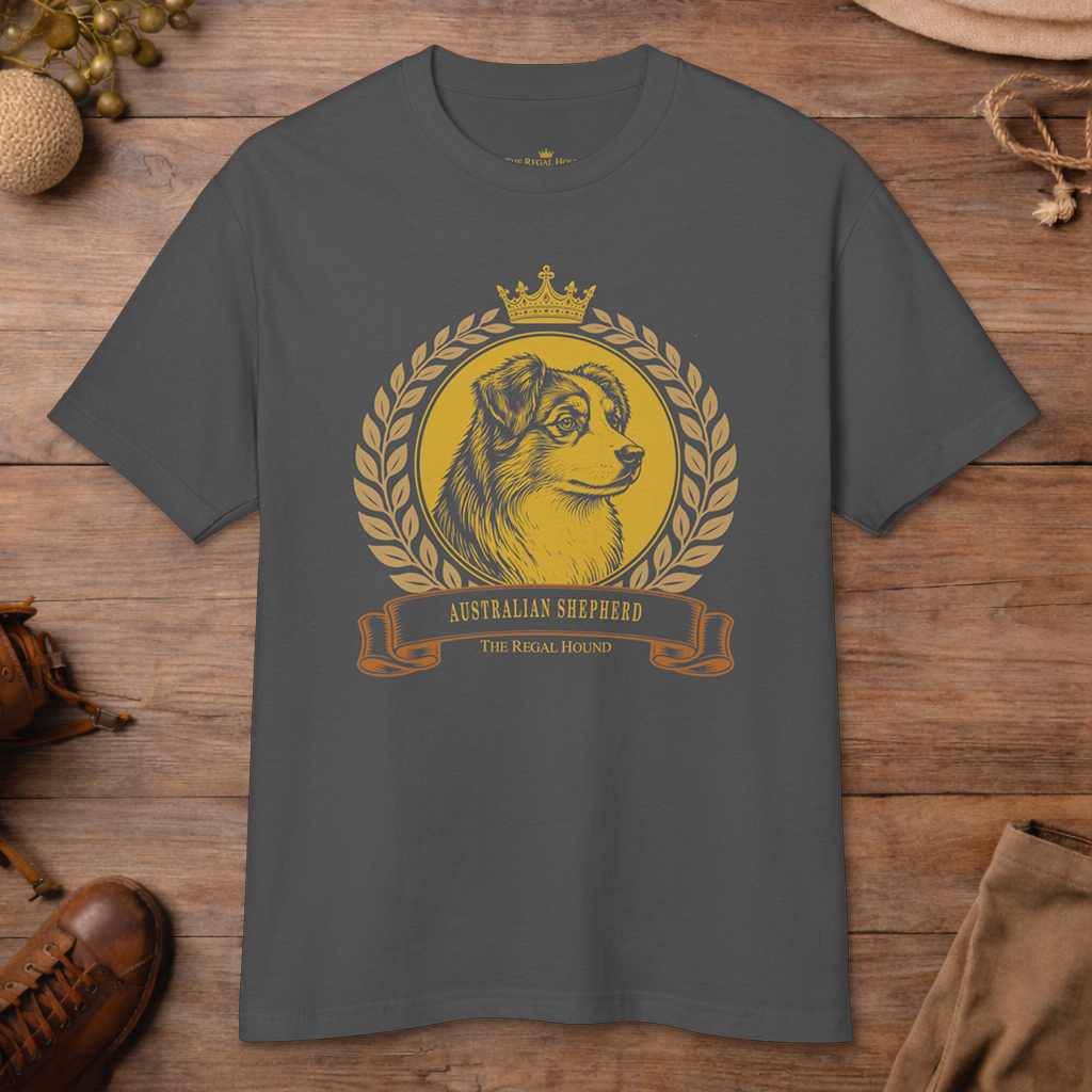Australian Shepherd — Heritage Crest Garment-Dyed Tee
