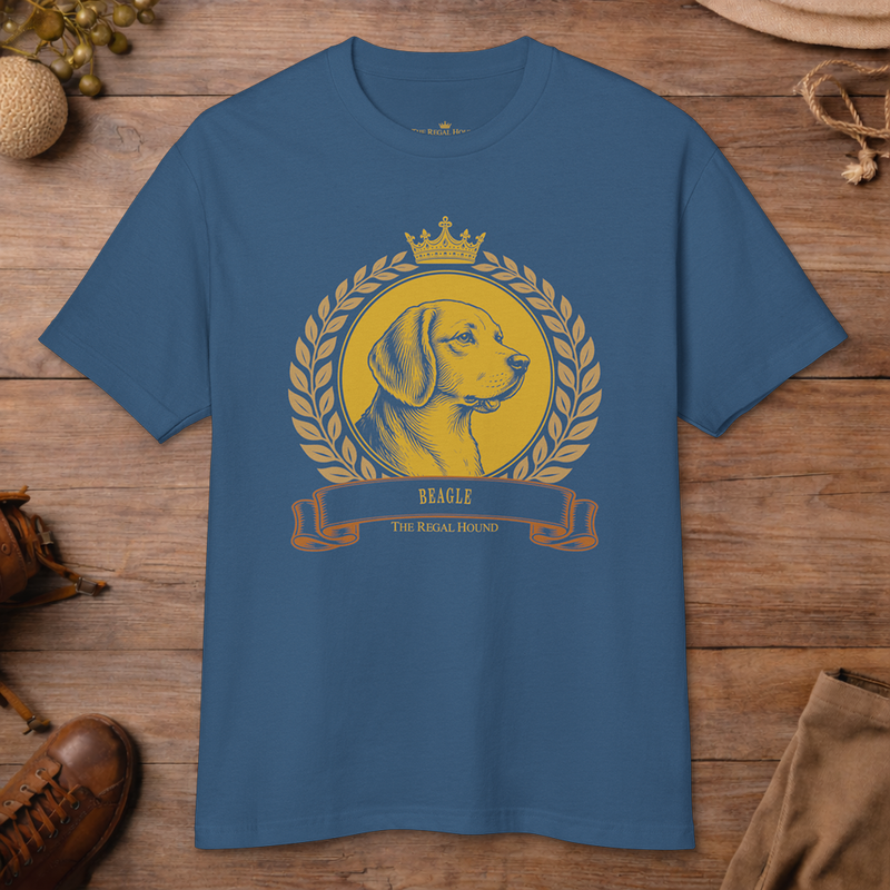 Beagle T-shirt — Heritage Crest Garment-Dyed