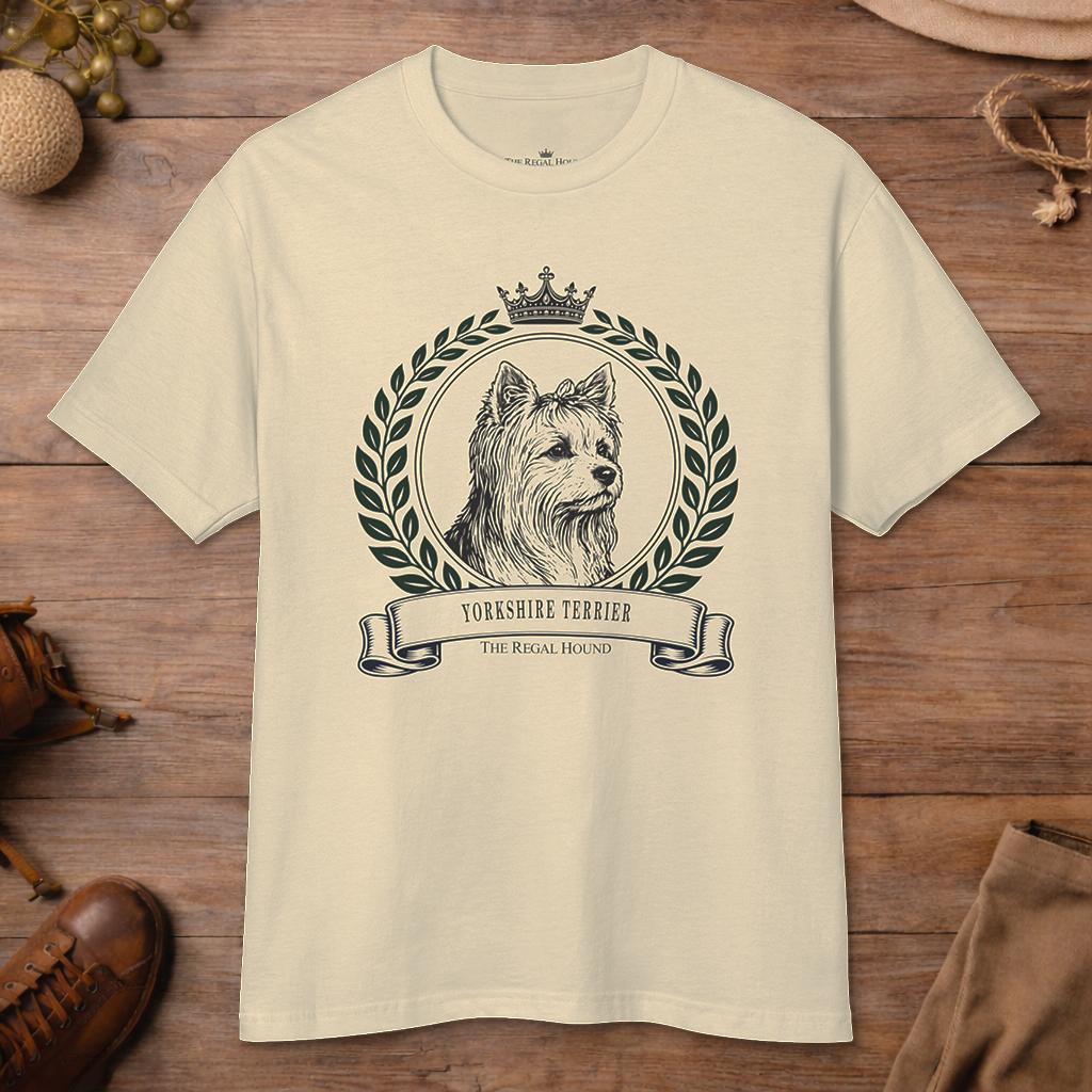 Yorkshire Terrier — Heritage Crest Garment-Dyed Tee