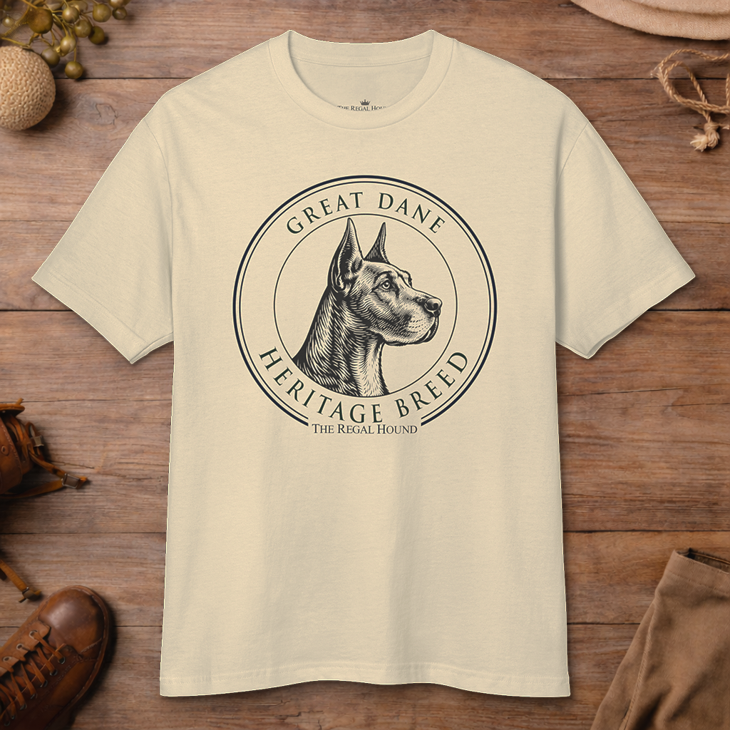 Great Dane — Heritage Badge Garment-Dyed Tee