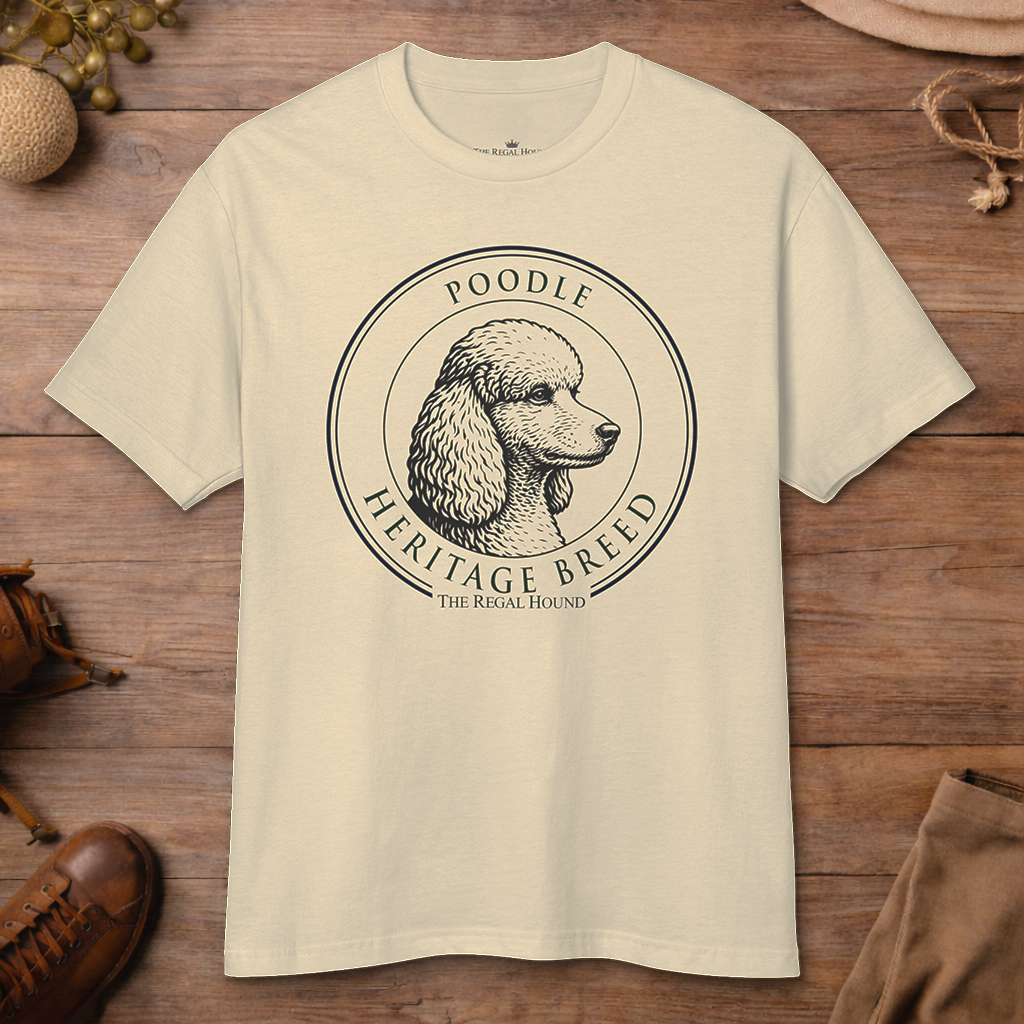 Poodle — Heritage Badge Garment-Dyed Tee