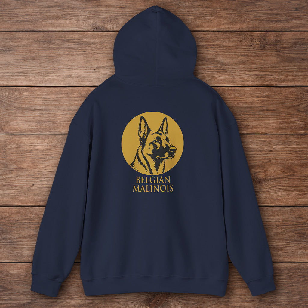 Belgian Malinois Hoodie - Heritage Medallion