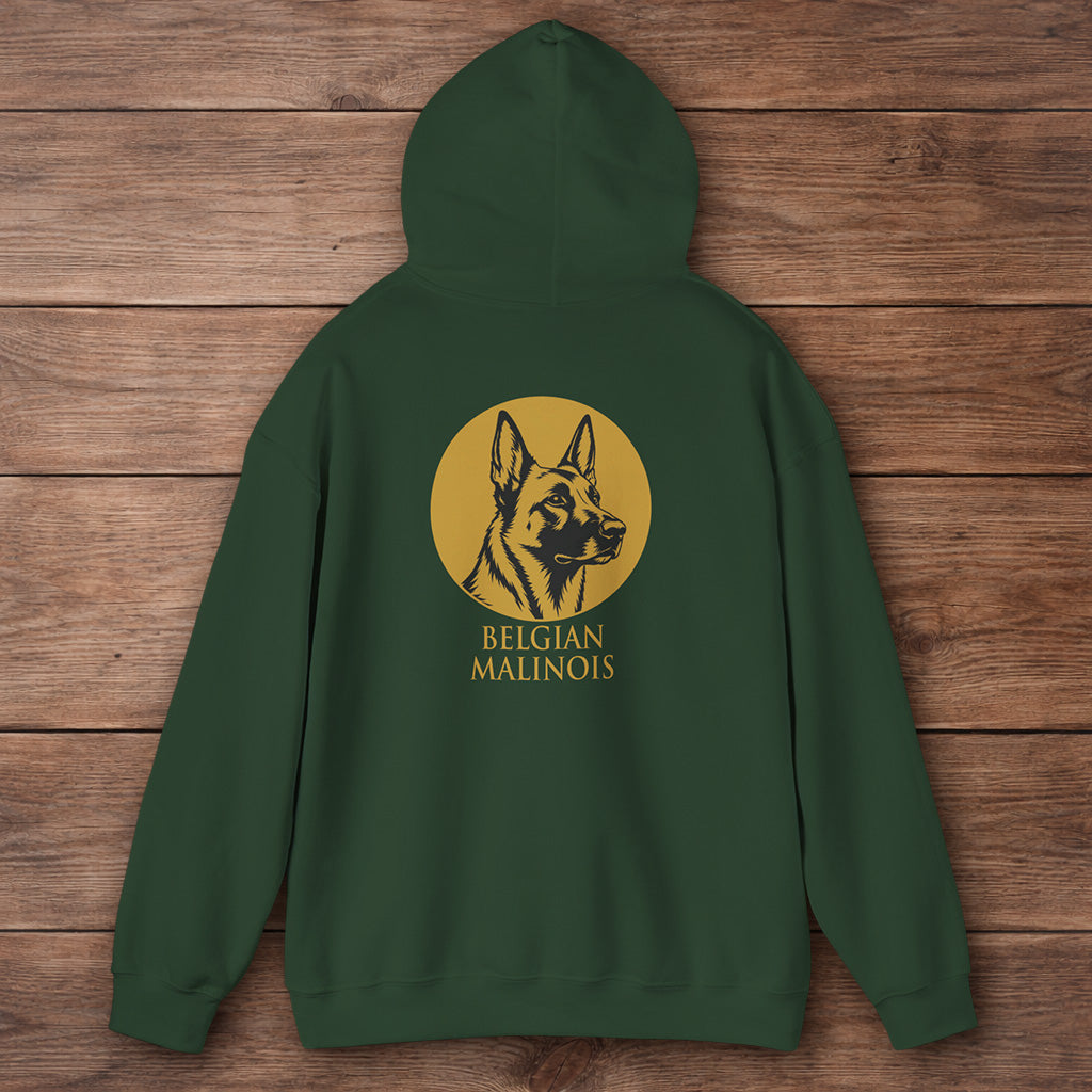 Belgian Malinois Hoodie - Heritage Medallion