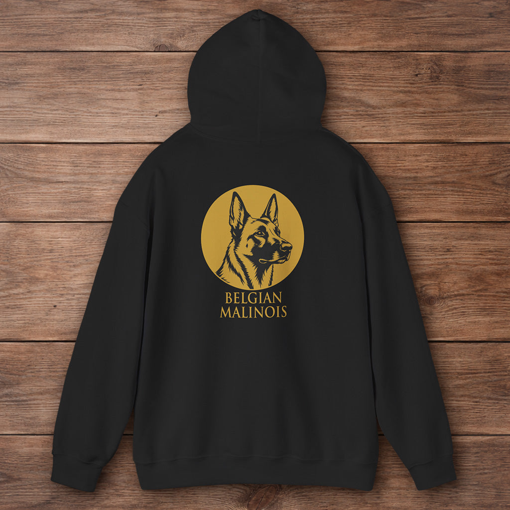 Belgian Malinois Hoodie - Heritage Medallion