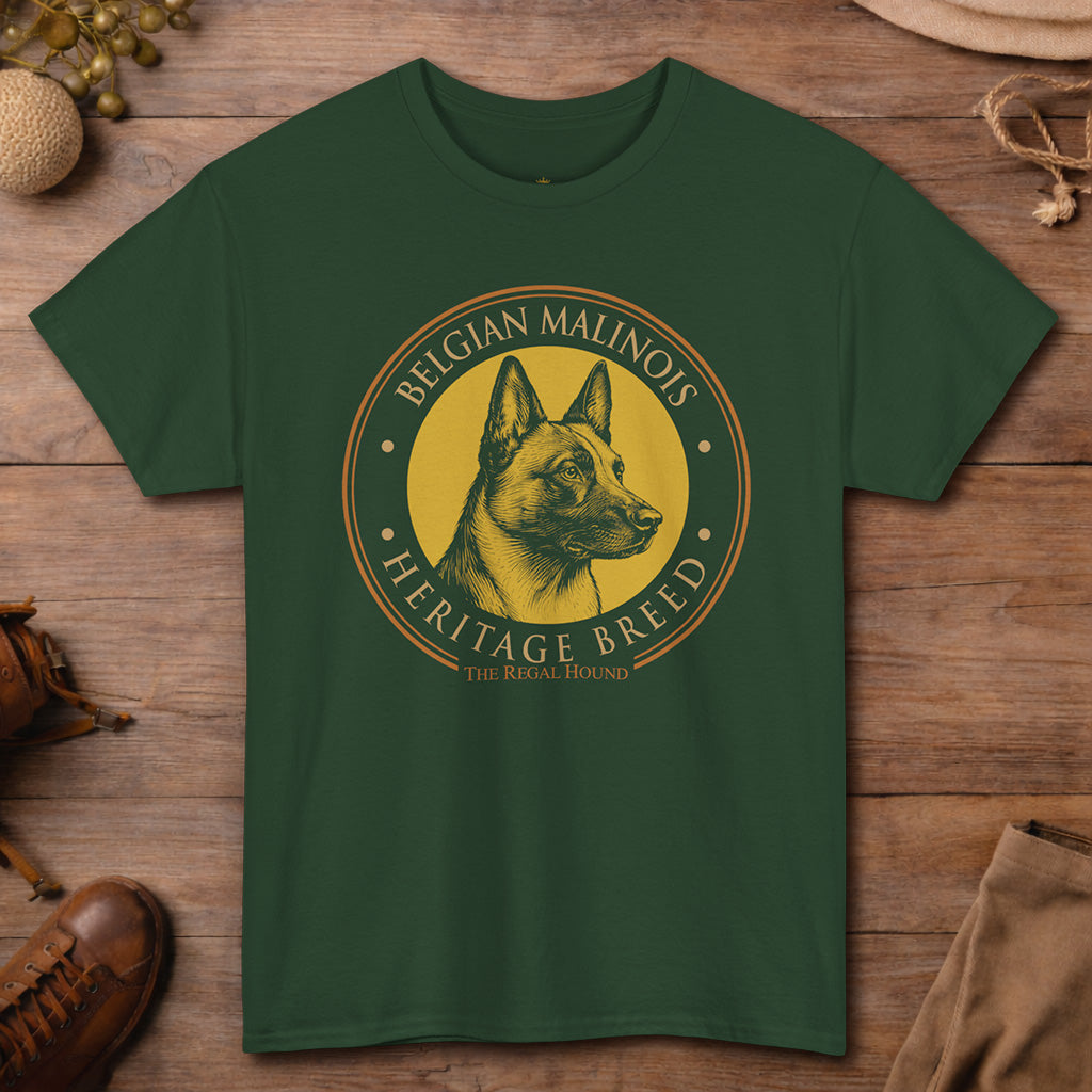 Belgian Malinois T-shirt - Heritage Badge Essential