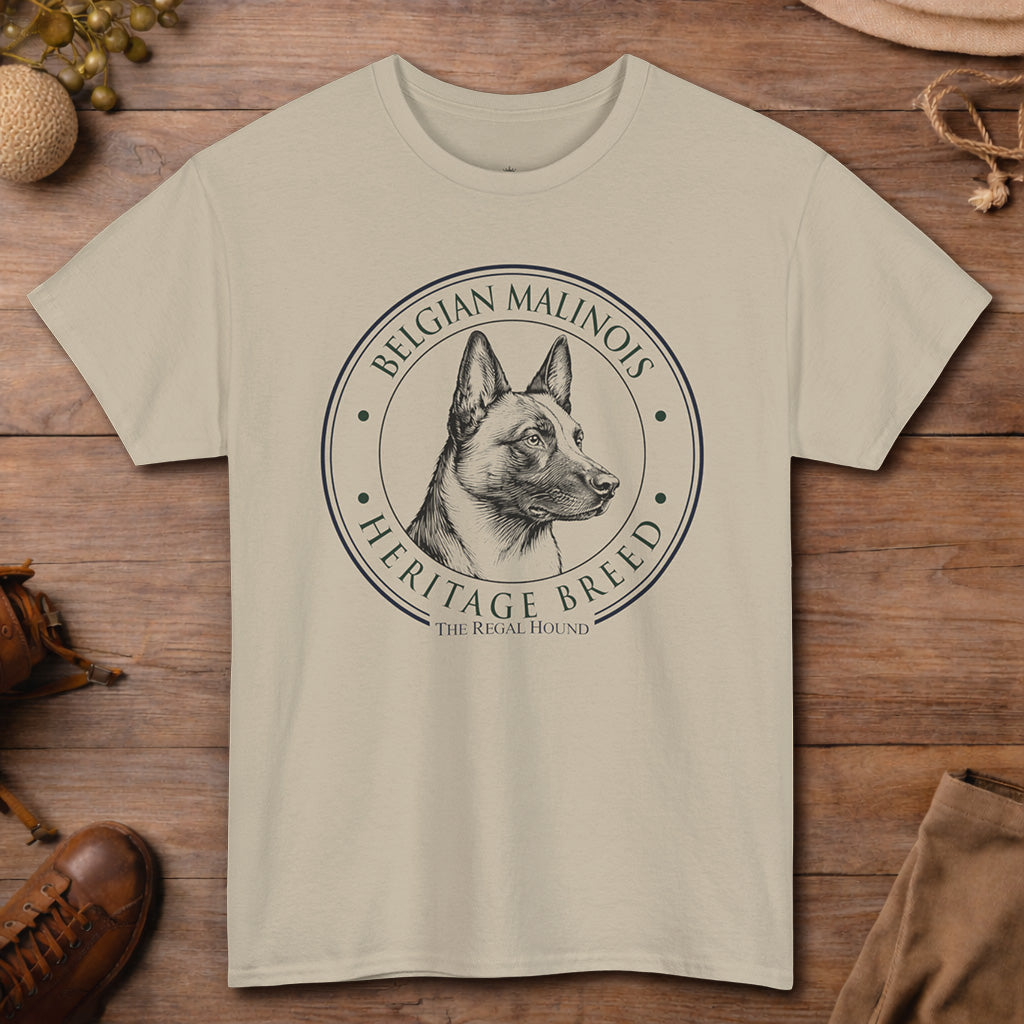 Belgian Malinois T-shirt - Heritage Badge Essential