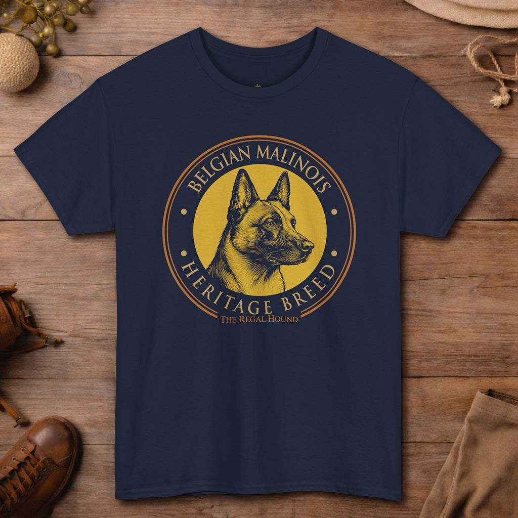Belgian Malinois T-shirt - Heritage Badge Essential