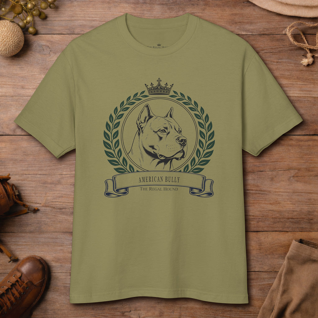 American Bully T-shirt - Heritage Crest Garment-Dyed