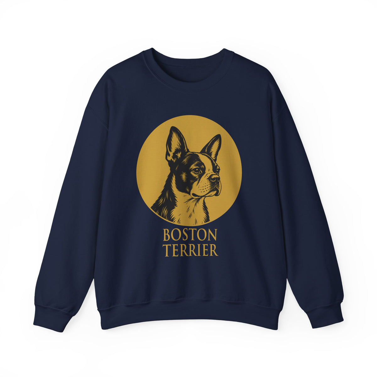 Boston Terrier Crewneck - Heritage Medallion