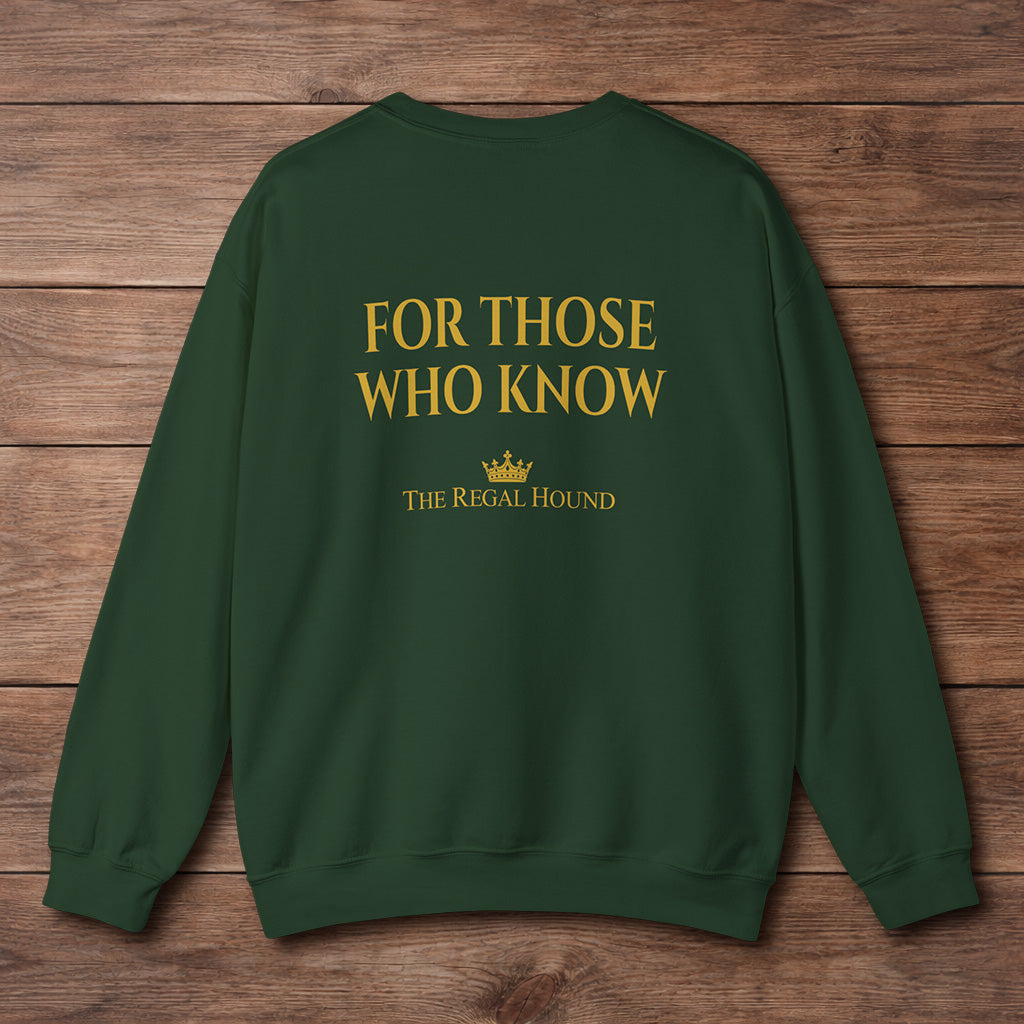 The Regal Hound Crewneck - Heritage Statement