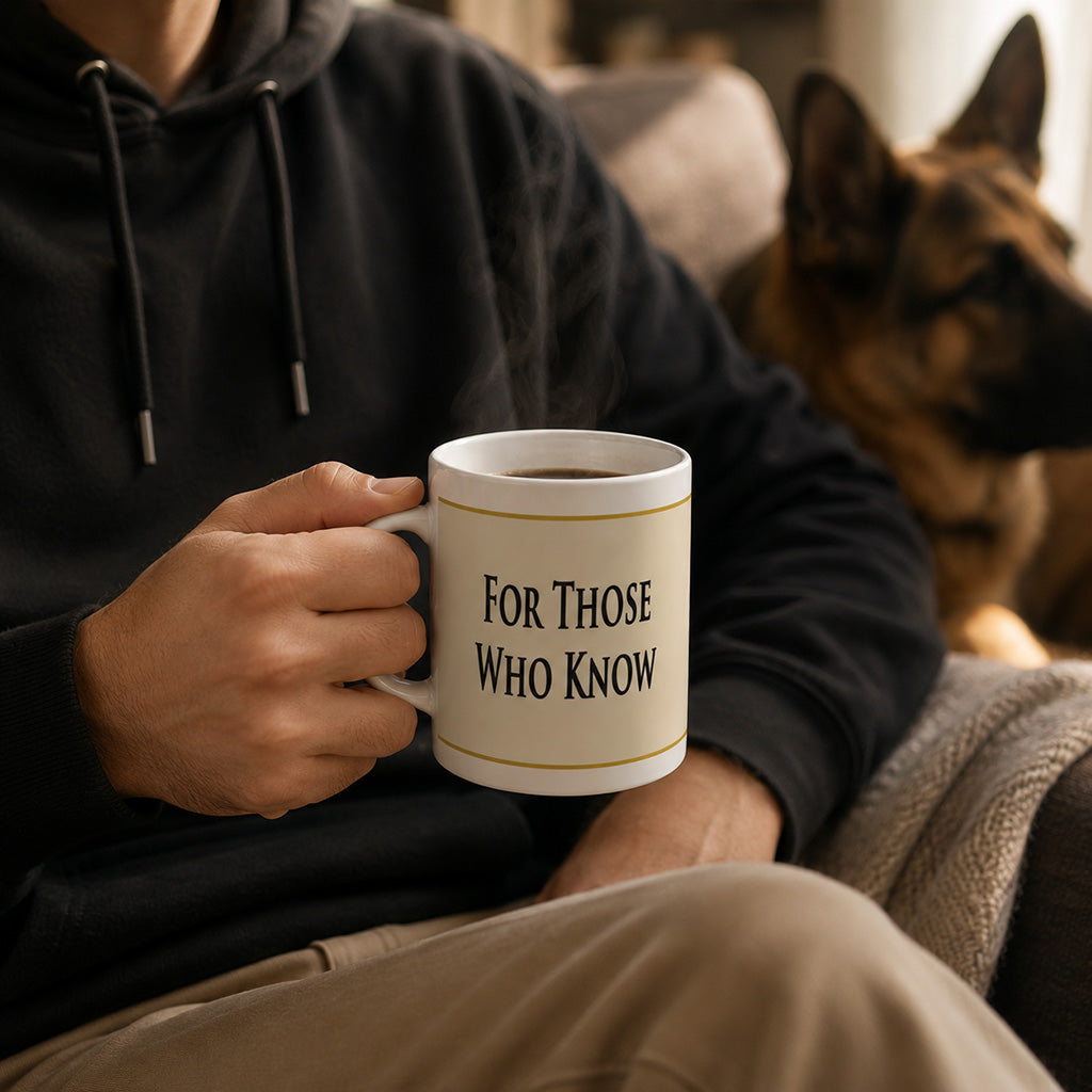 For Those Who Know Mug — Founder Edition