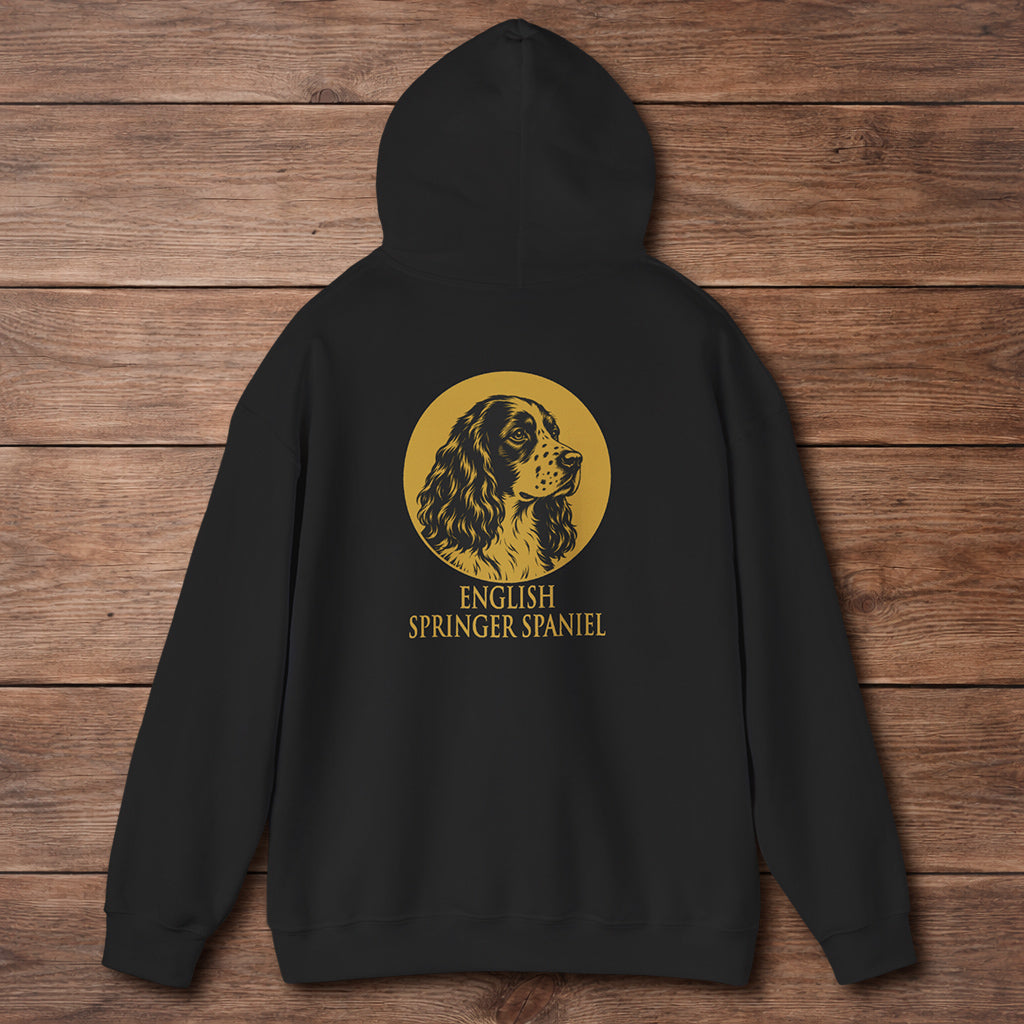 English Springer Spaniel Hoodie - Heritage Medallion