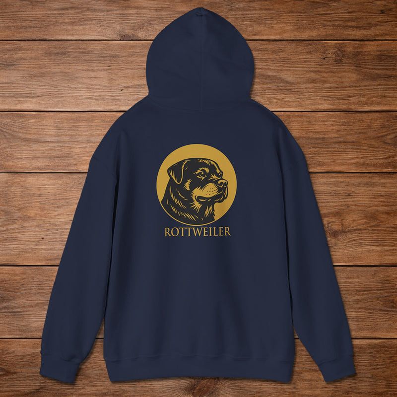 Rottweiler Hoodie — Heritage Medallion