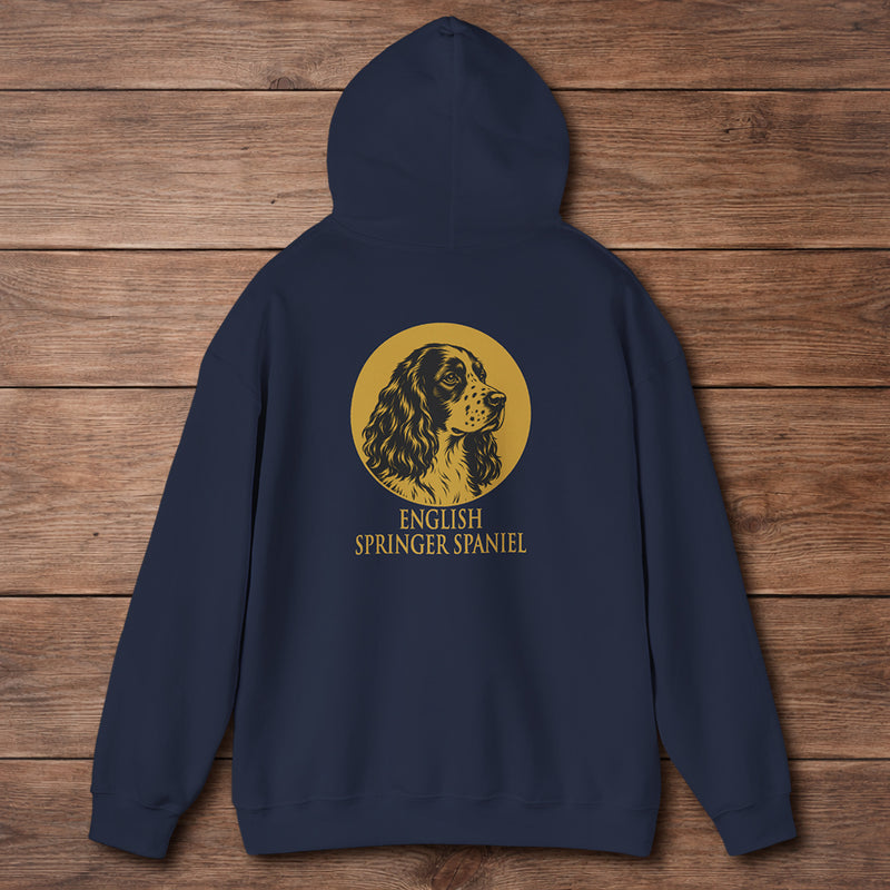 English Springer Spaniel Hoodie - Heritage Medallion