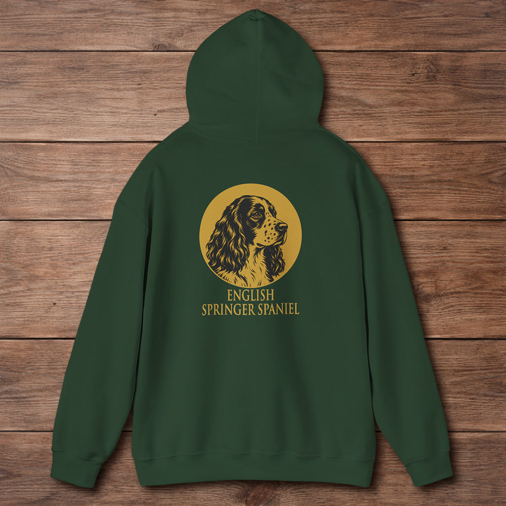 English Springer Spaniel Hoodie - Heritage Medallion