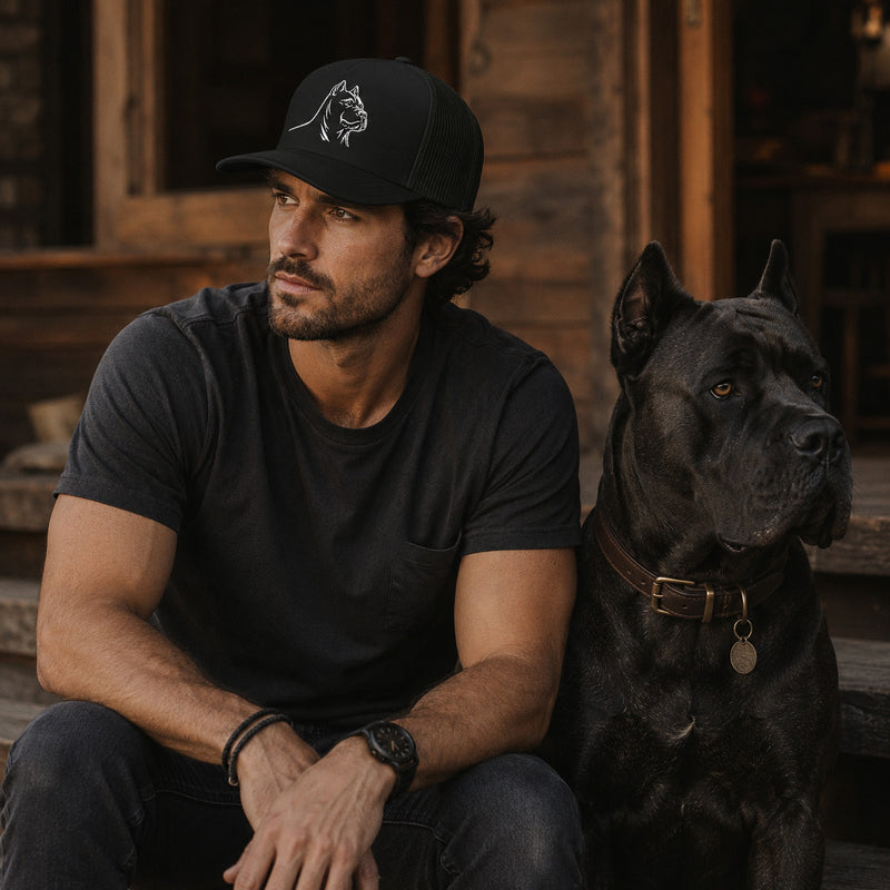 Cane Corso Cap — Embroidered Heritage Signature