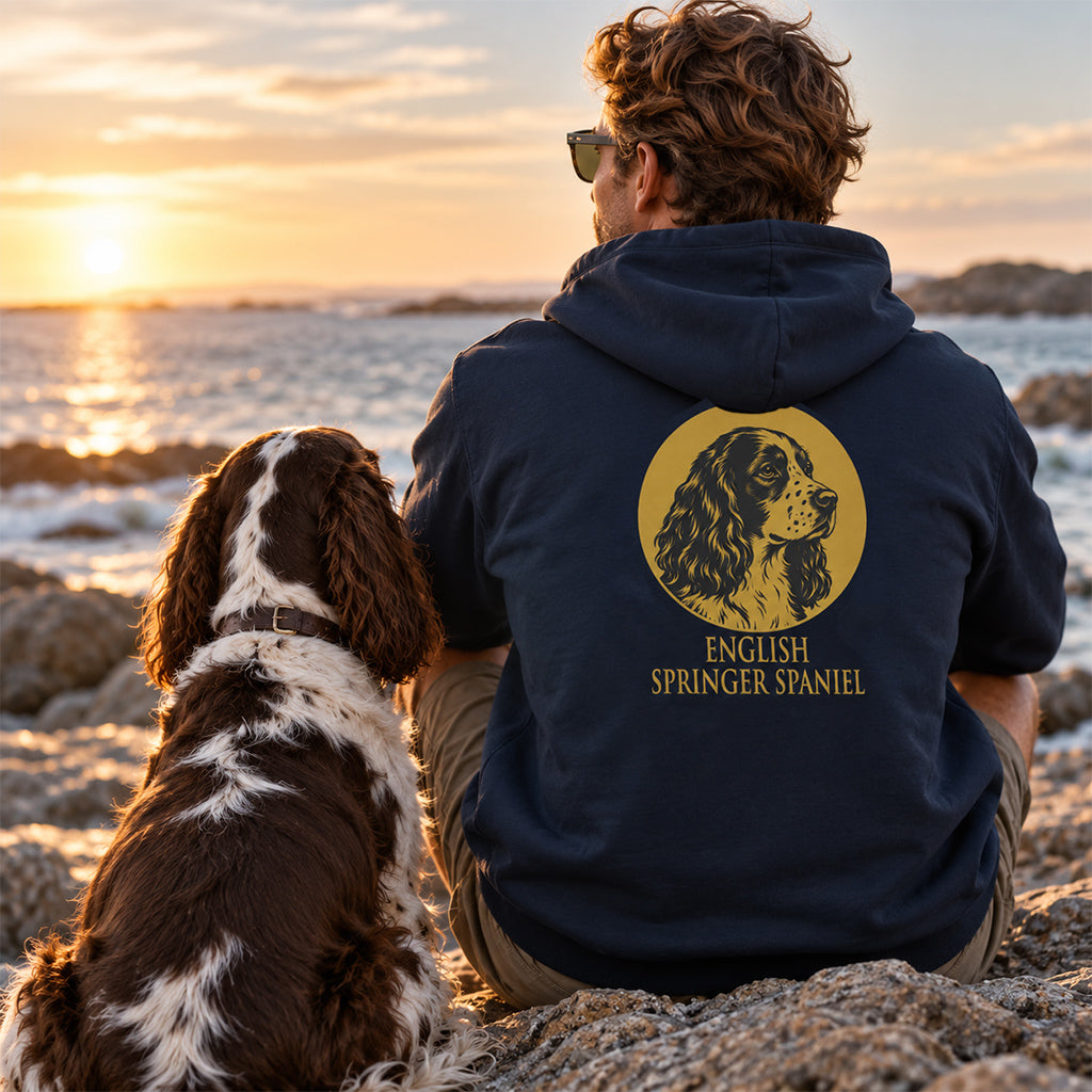 English Springer Spaniel Hoodie - Heritage Medallion
