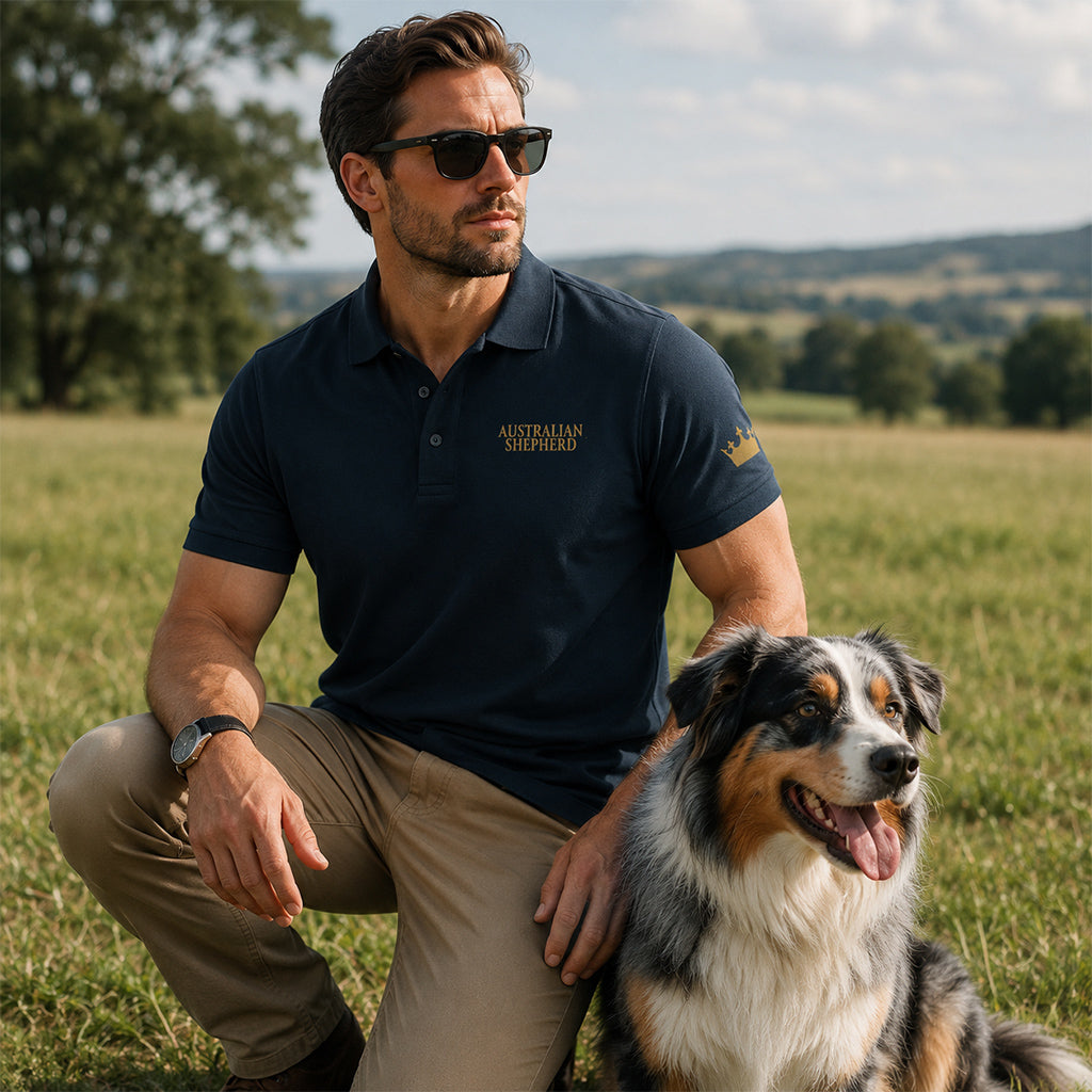 Australian Shepherd Polo — Heritage Insignia