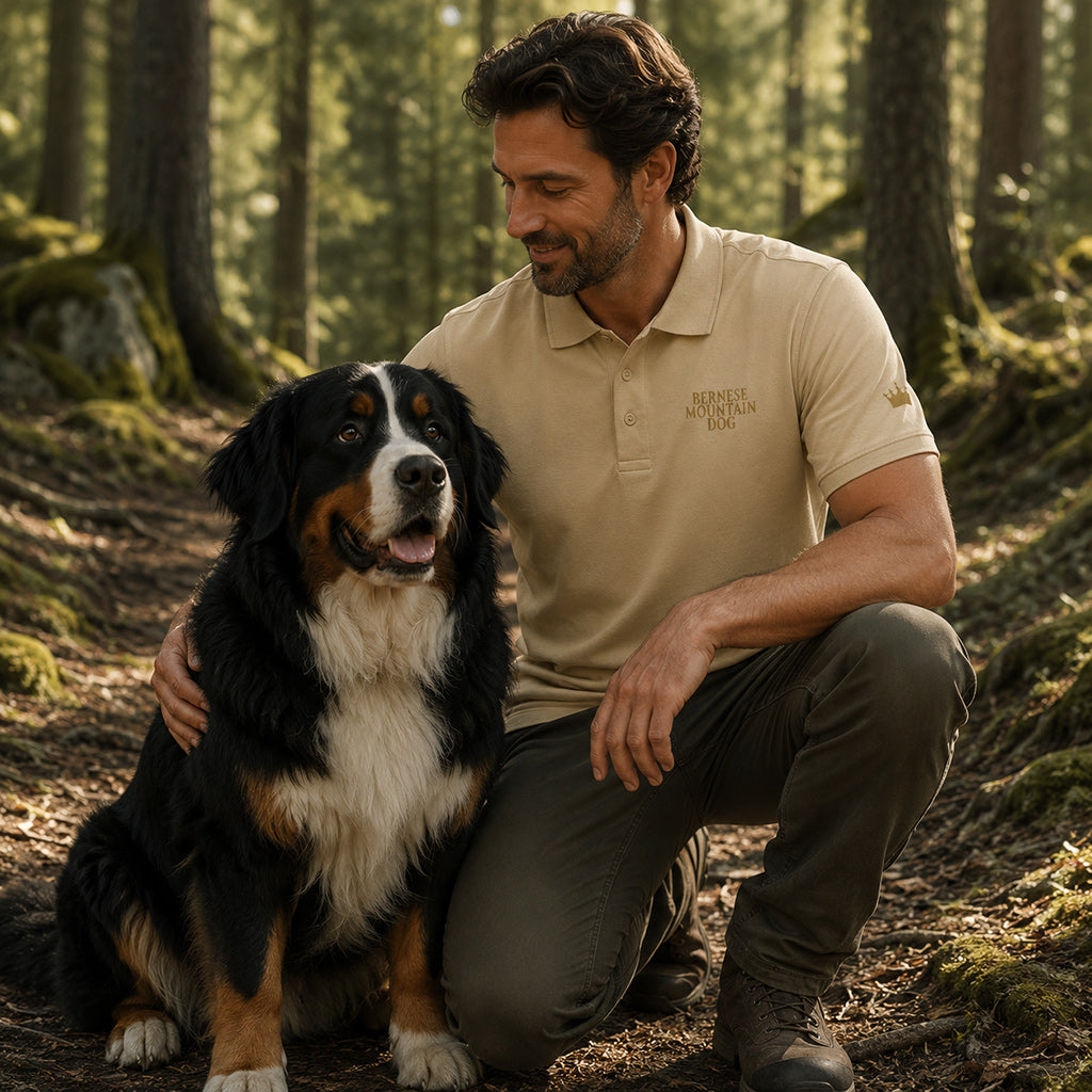 Bernese Mountain Dog Polo — Heritage Insignia