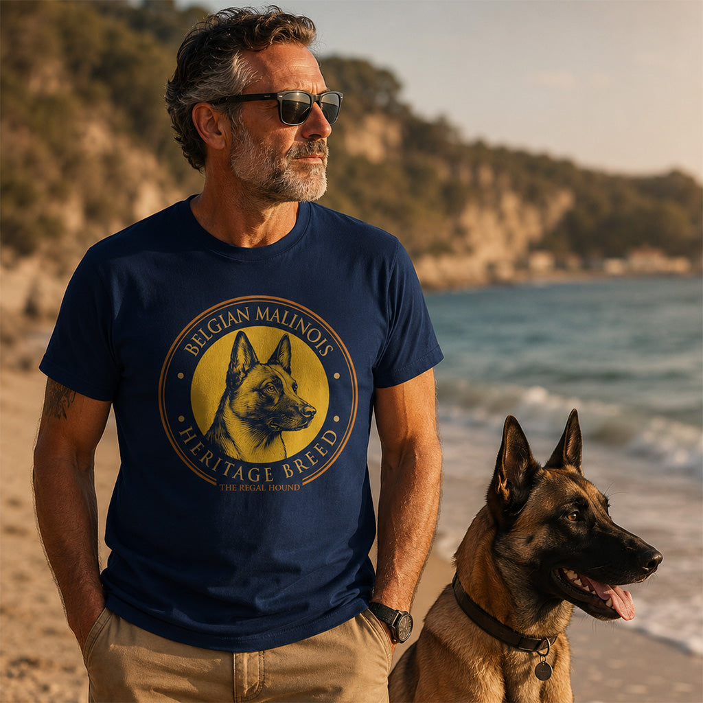 Belgian Malinois T-shirt - Heritage Badge Essential