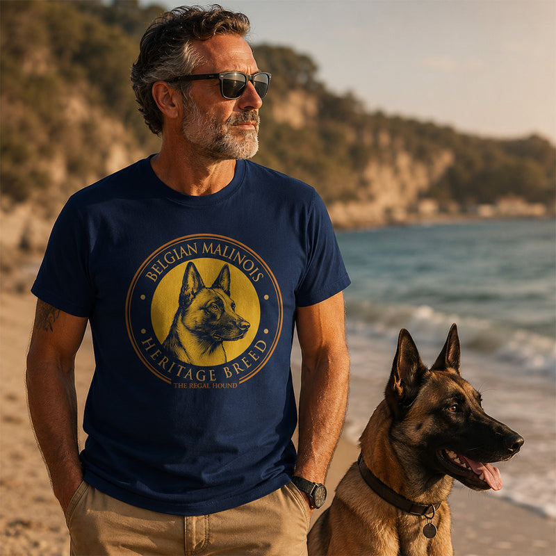 Belgian Malinois T-shirt - Heritage Badge Essential