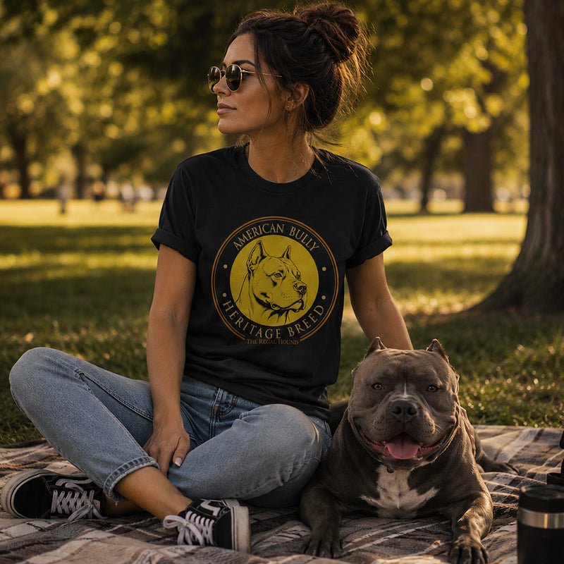 American Bully T-shirt - Heritage Badge Essential