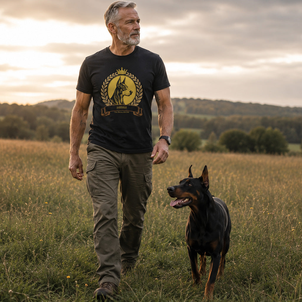 Doberman T-shirt — Heritage Crest Essential