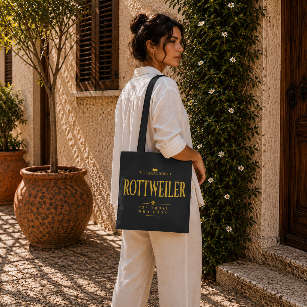 Rottweiler Tote Bag - Heritage Typography
