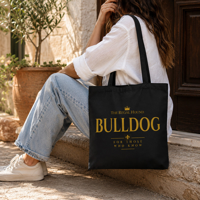 Bulldog Tote Bag - Heritage Typography