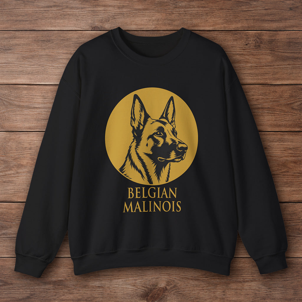 Belgian Malinois Crewneck - Heritage Medallion