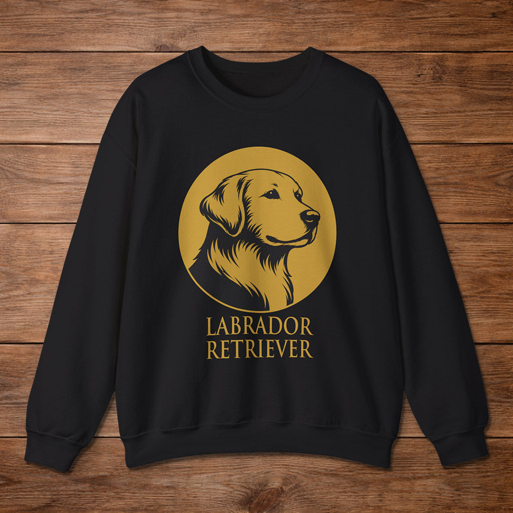 Labrador Retriever Crewneck — Heritage Medallion