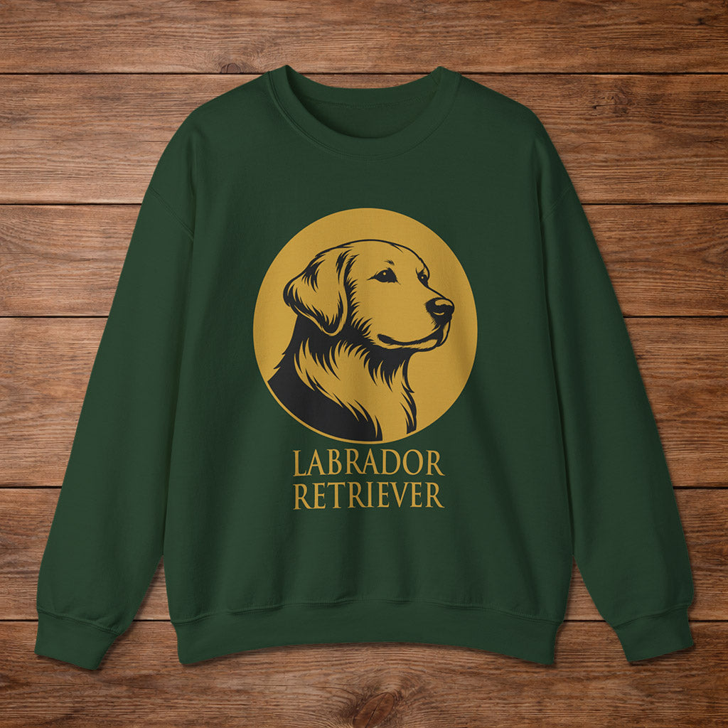 Labrador Retriever Crewneck — Heritage Medallion