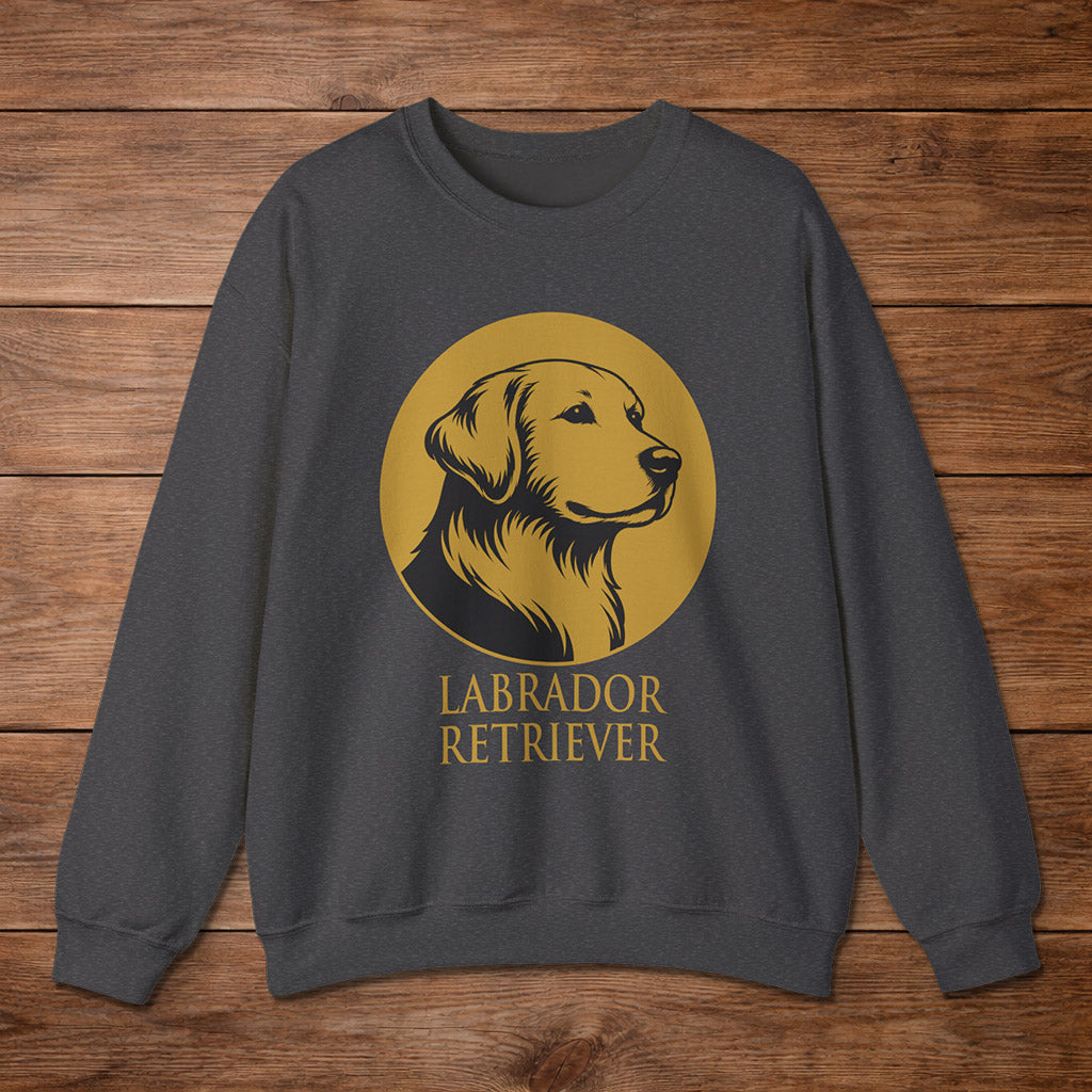 Labrador Retriever Crewneck — Heritage Medallion