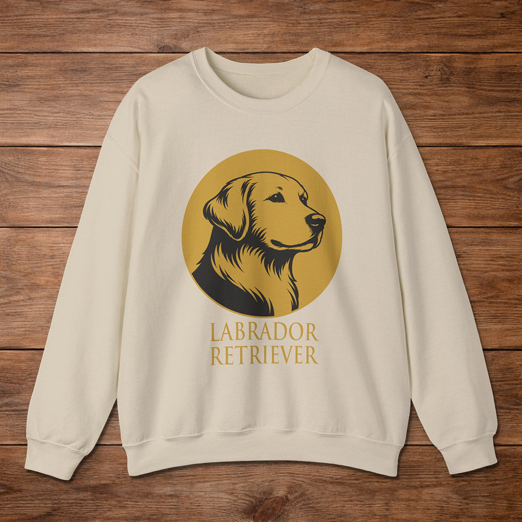 Labrador Retriever Crewneck — Heritage Medallion