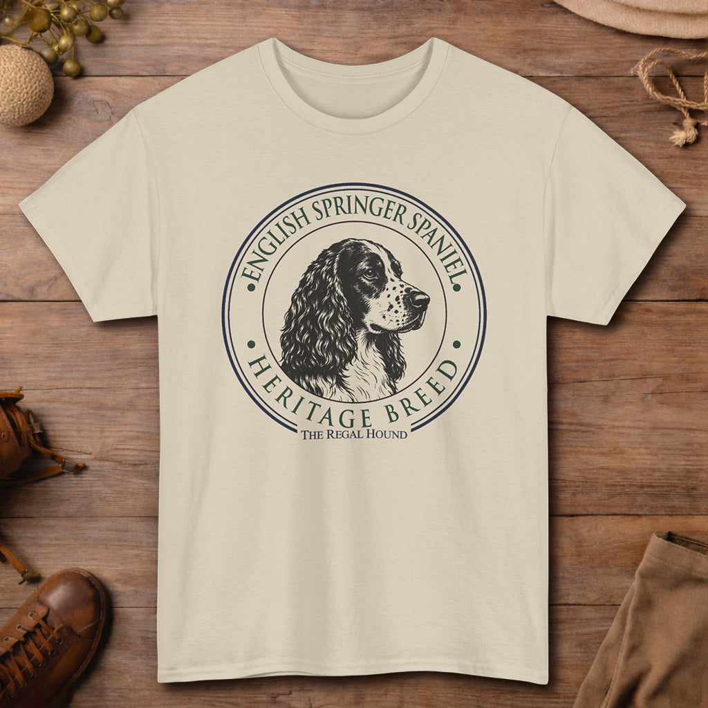 English Springer Spaniel T-shirt - Heritage Badge Essential
