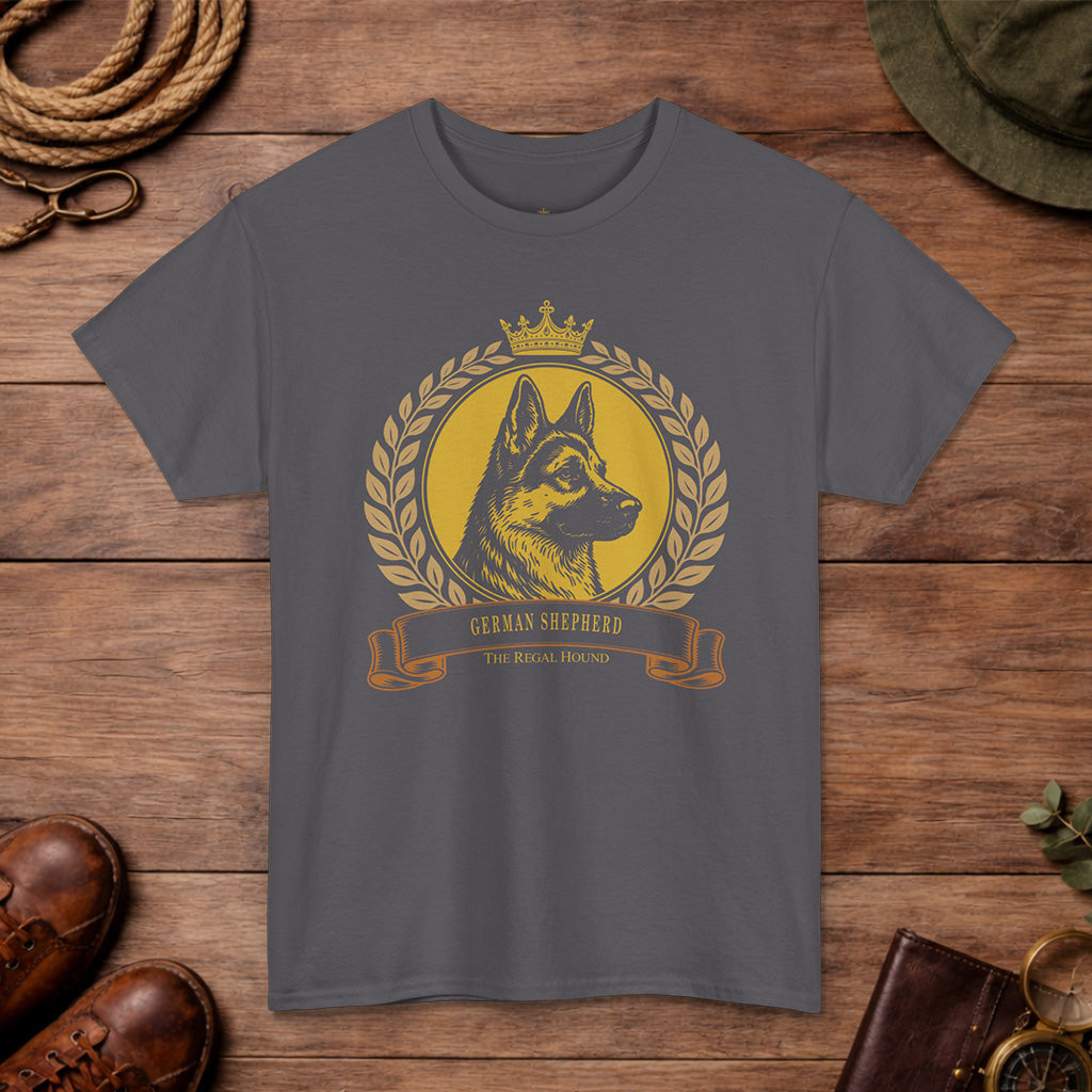 German Shepherd T-shirt — Heritage Crest Essential