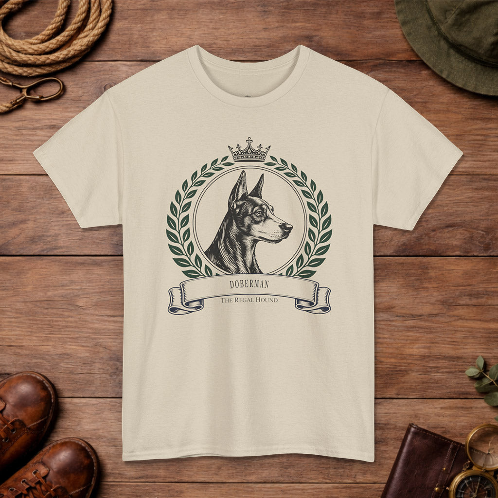 Doberman T-shirt — Heritage Crest Essential