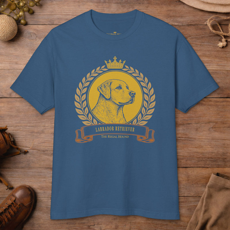 Labrador Retriever T-shirt — Heritage Crest Garment-Dyed