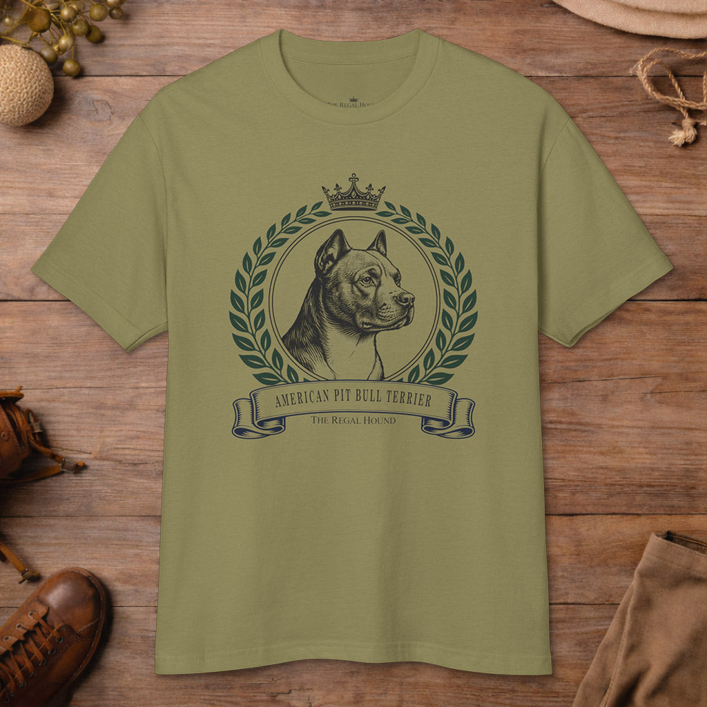 American Pit Bull Terrier T-shirt — Heritage Crest Garment-Dyed