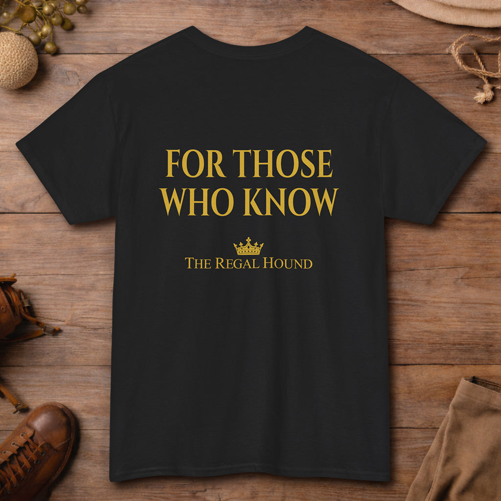 The Regal Hound T-shirt - Heritage Statement Essential