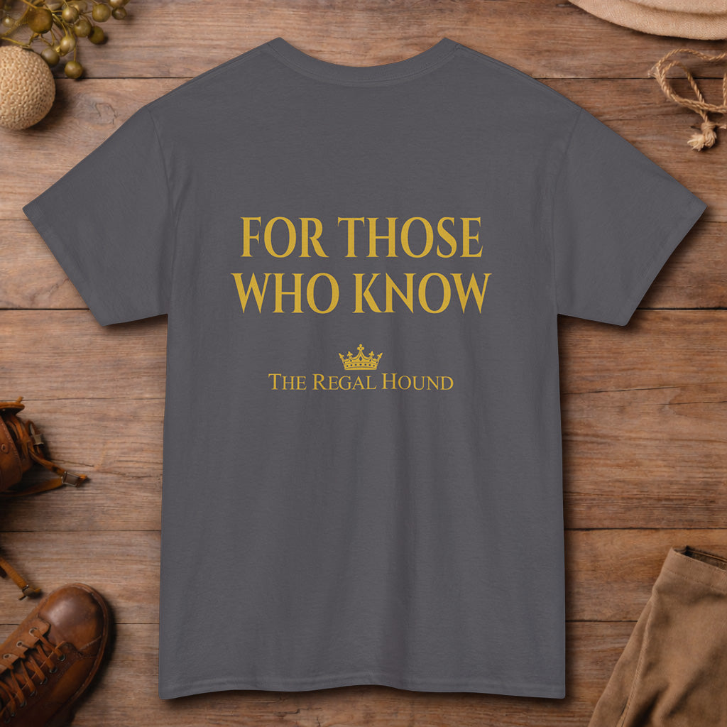 The Regal Hound T-shirt - Heritage Statement Essential