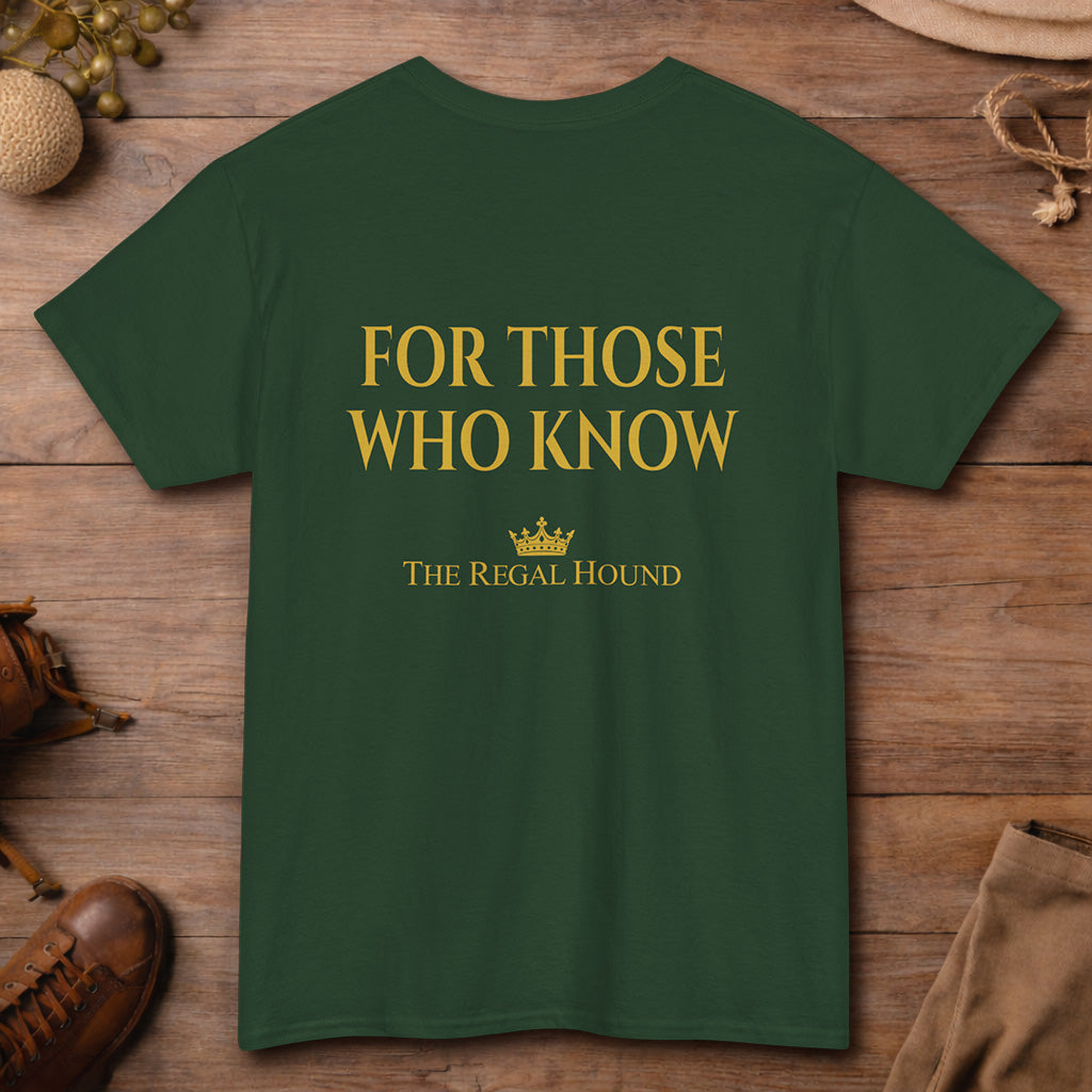 The Regal Hound T-shirt - Heritage Statement Essential