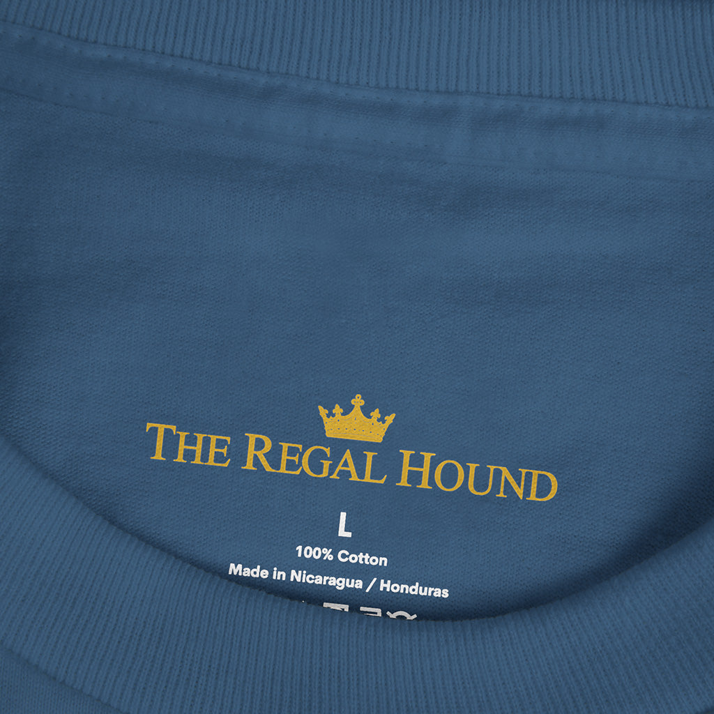 German Shepherd T-shirt — Heritage Badge Garment-Dyed