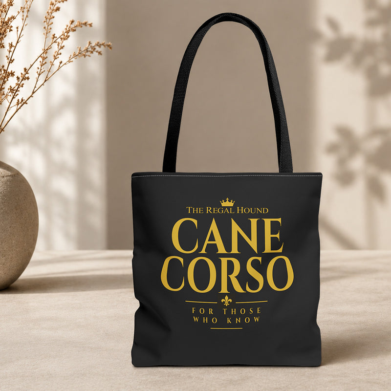 Cane Corso Tote Bag - Heritage Typography