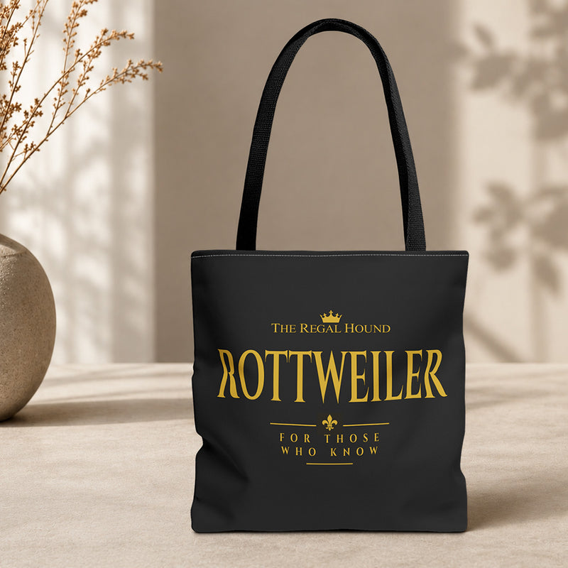 Rottweiler Tote Bag - Heritage Typography